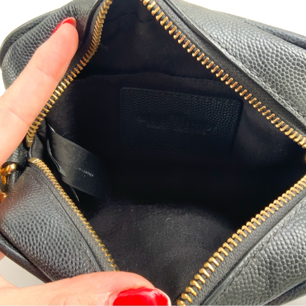 Marc Jacobs Softshot Pearl Quilted Crossbody Bag Black - Picture 8 of 8